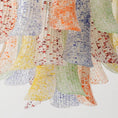 Load image into Gallery viewer, Confetti Glass Tiered Chandelier