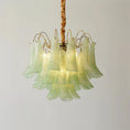 Load image into Gallery viewer, Confetti Glass Tiered Chandelier