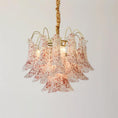 Load image into Gallery viewer, Confetti Glass Tiered Chandelier