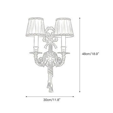 Medazio Wall Lamp – detail 4 — Dimension drawings 2