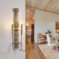 Load image into Gallery viewer, Medway Wood Candle Wall Lamp