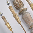 Load image into Gallery viewer, Medway Wood Candle Wall Lamp