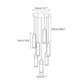 Load image into Gallery viewer, Melange Alabaster Cluster Chandelier