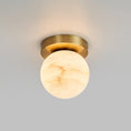 Load image into Gallery viewer, Melange Alabaster Ceiling Light