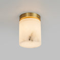Load image into Gallery viewer, Melange Alabaster Ceiling Light