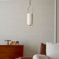 Load image into Gallery viewer, Melange Small Alabaster Pendant Lamp