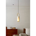Load image into Gallery viewer, Melange Small Alabaster Pendant Lamp