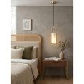 Load image into Gallery viewer, Melange Small Alabaster Pendant Lamp