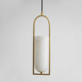 Load image into Gallery viewer, Melange Small Alabaster Pendant Lamp
