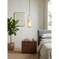 Load image into Gallery viewer, Melange Small Alabaster Pendant Lamp