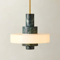 Charger l'image dans la visionneuse de la galerie, Mercury Green Marble Pendant Lamp