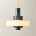 Bild in Galerie-Betrachter laden, Mercury Green Marble Pendant Lamp
