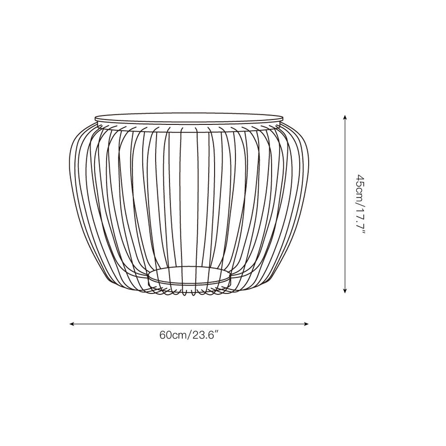 Meridiano Garden Outdoor Light – detail 4 — Dimension drawings 2