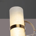 Load image into Gallery viewer, Mini Cylindrical Alabaster Pendant Light