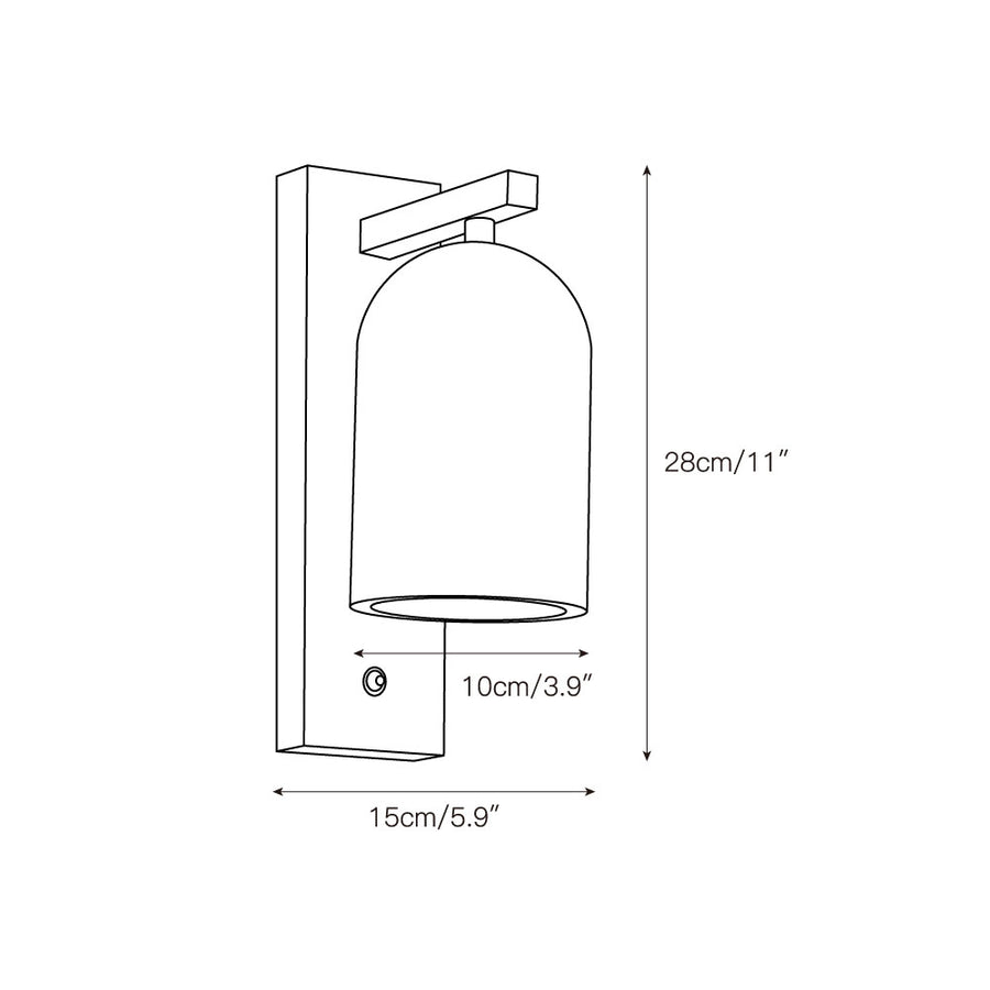 Mirabelle Wall Lamp – detail 3 — Dimension drawings 1