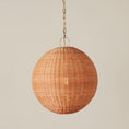 Load image into Gallery viewer, Miramar Rattan Round Pendant Lamp