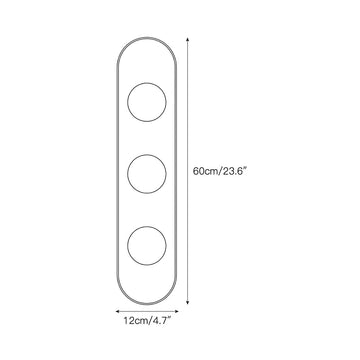 Modulo Alabaster Wall Sconce – detail 5 — Dimension drawings 3