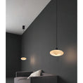 Charger l'image dans la visionneuse de la galerie, Moonstone Alabaster Pendant Lamp