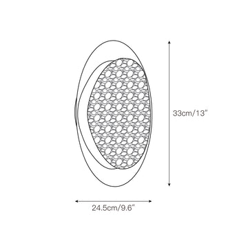 Morstad Sconce – detail 4 — Dimension drawings 2
