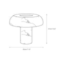 Load image into Gallery viewer, Mushroom Type Alabaster Table Lamp