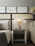 Load image into Gallery viewer, Mushroom Type Alabaster Table Lamp