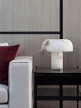 Load image into Gallery viewer, Mushroom Type Alabaster Table Lamp
