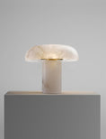 Load image into Gallery viewer, Mushroom Type Alabaster Table Lamp