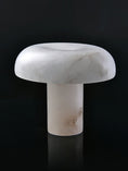 Load image into Gallery viewer, Mushroom Type Alabaster Table Lamp