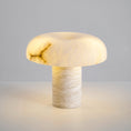 Load image into Gallery viewer, Mushroom Type Alabaster Table Lamp