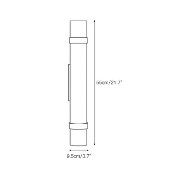 Natalia Onyx Wall Lamp – detail 4 — Dimension drawings 2