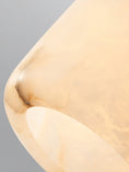 Load image into Gallery viewer, Natural Square Alabaster Chandelier