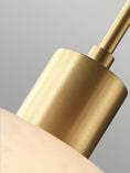 Load image into Gallery viewer, Natural Square Alabaster Chandelier