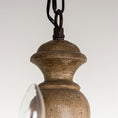 Load image into Gallery viewer, Neddy Wood Chandelier
