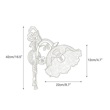 Neiman Wall Lamp – detail 6 — Dimension drawings 4