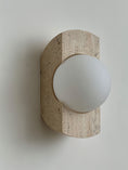 Load image into Gallery viewer, Neptune Travertine Wall Lamp