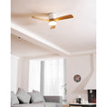 Load image into Gallery viewer, Nordic Wooden 42″ Ceiling Fan Light