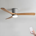 Load image into Gallery viewer, Nordic Wooden 42″ Ceiling Fan Light