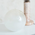 Load image into Gallery viewer, Nordlux Lilly Pink Marble Table Lamp