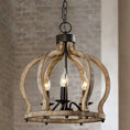 Load image into Gallery viewer, Oaks Aura Farmhouse Pendant Lamp