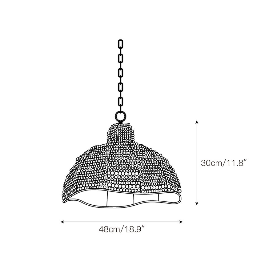 Obispo Pendant Lamp – detail 3 — Dimension drawings 1