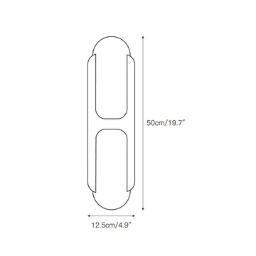 Odin Alabaster Wall Lamp – detail 4 — Dimension drawings 2