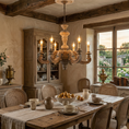 Load image into Gallery viewer, Roman Pillar Chandelier