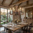 Load image into Gallery viewer, Roman Pillar Chandelier