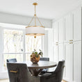 Load image into Gallery viewer, Olive Leaf Drum Pendant Lamp