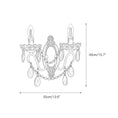 Load image into Gallery viewer, Ondersley Crystal Wall Lamp