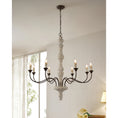 Load image into Gallery viewer, Ophelia 8-Light Candle Chandelier