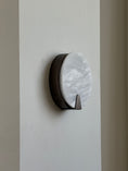Load image into Gallery viewer, Ophelia Alabaster Round Sconce