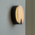 Load image into Gallery viewer, Ophelia Alabaster Round Sconce