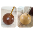 Load image into Gallery viewer, Orbis Wooden Sphere Floor Lamp