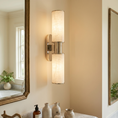 Bild in Galerie-Betrachter laden, Harlin Vertical Alabaster Sconce